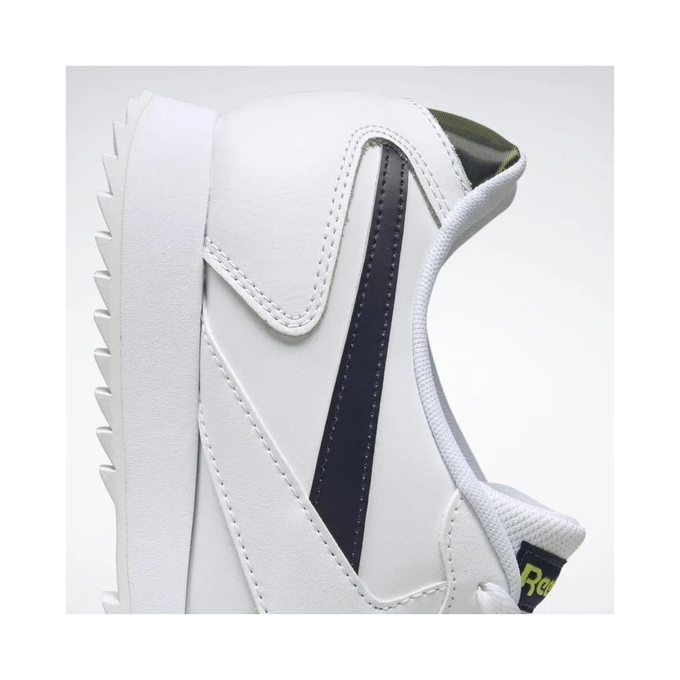 Reebok Royal Glide Ripple Cloud White / Vector Navy / Acid Yellow