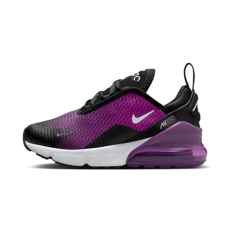 Nike Air Max 270 “Black / Vivid Purple / White” (AO2372-044)