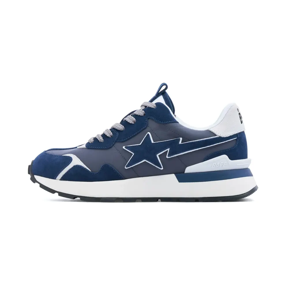 Bape A BATHING APE® STA mit Stern-Patch – Blue (0ZXSHM191014JNYE)