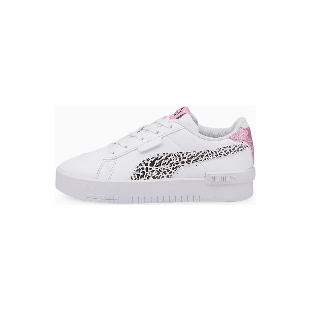 PUMA Jada Summer Roar Kids’ White/Black/Prism Pink (383138-01)