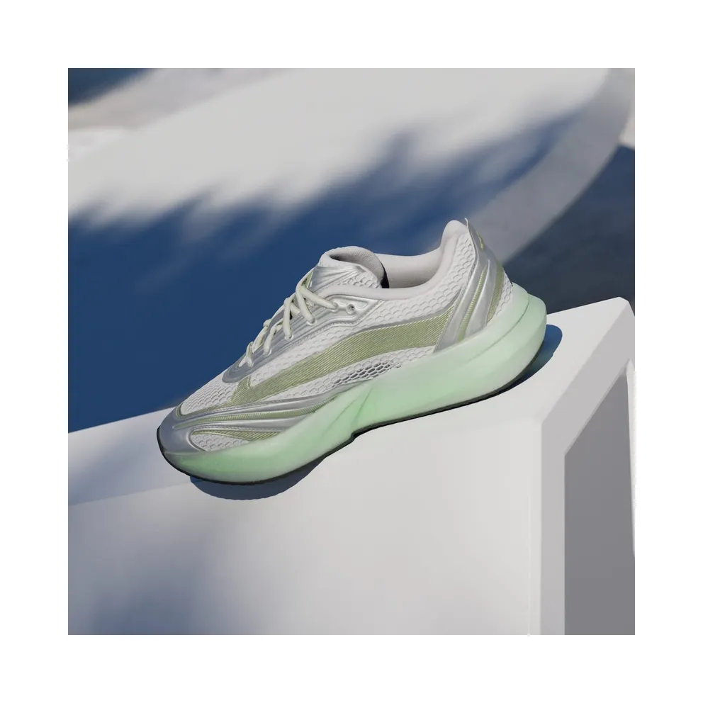 Adidas Lightblaze Glow Cloud White / Silver Metallic / Magic Lime Met (JP6328)