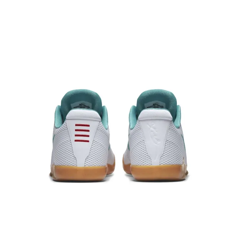 Nike Kobe 11 EM Low Summer Pack White/Washed Teal-Bright Crimson (836183-103)