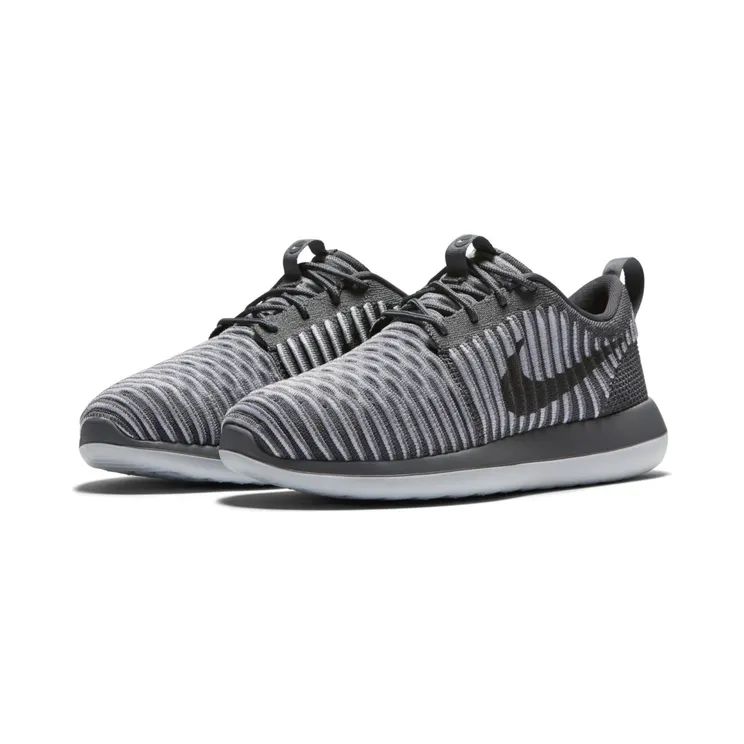 Nike Roshe Two Flyknit Pure Platinum (W) “Dark Grey / Pure Platinum” (844929-002)