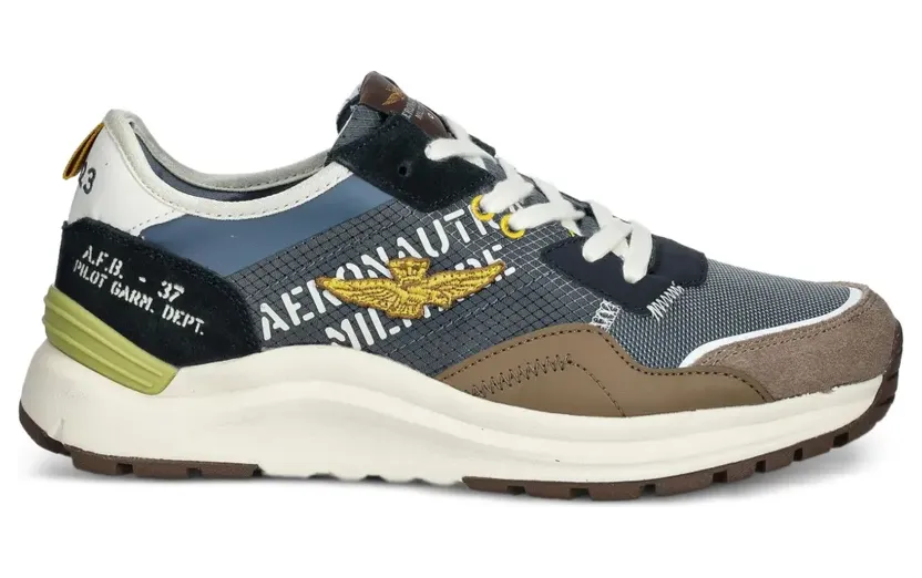 Aeronautica Militare met colourblocking en logo “Blue” (SC286CT3543)