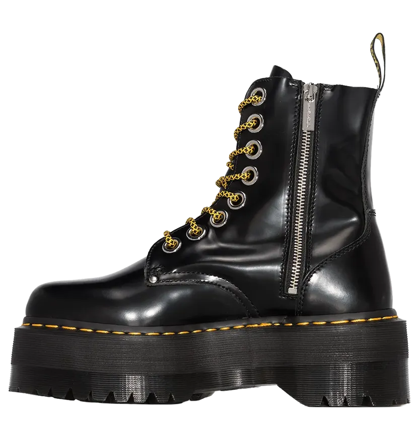 Dr Martens Jadon Max Platform Boots “Black Buttero” (25566001)