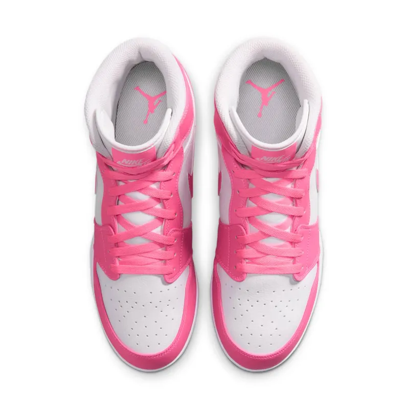 Jordan 1 Mid TD Cleat Digital Pink White (FJ6805-600)