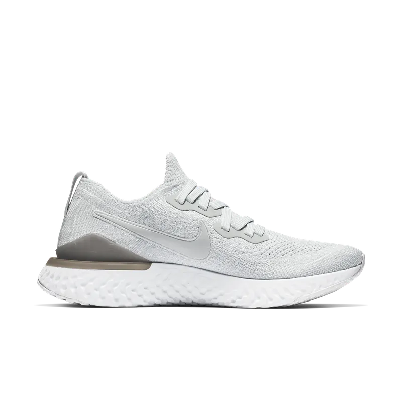 Nike Epic React Flyknit 2 Pure Platinum Pure Platinum/Pure Platinum-Gunsmoke-Wolf Grey-White (BQ8928-004)