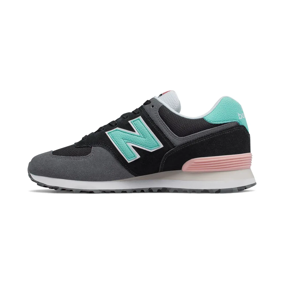 New Balance 574 Marbled Street Black Black/Light Tidepool (ML574UJC)