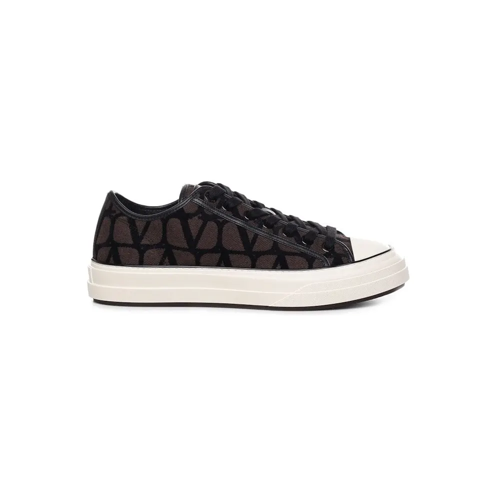 Valentino Toile Iconographe Low Brown (2Y0S0H02 RWCU02)