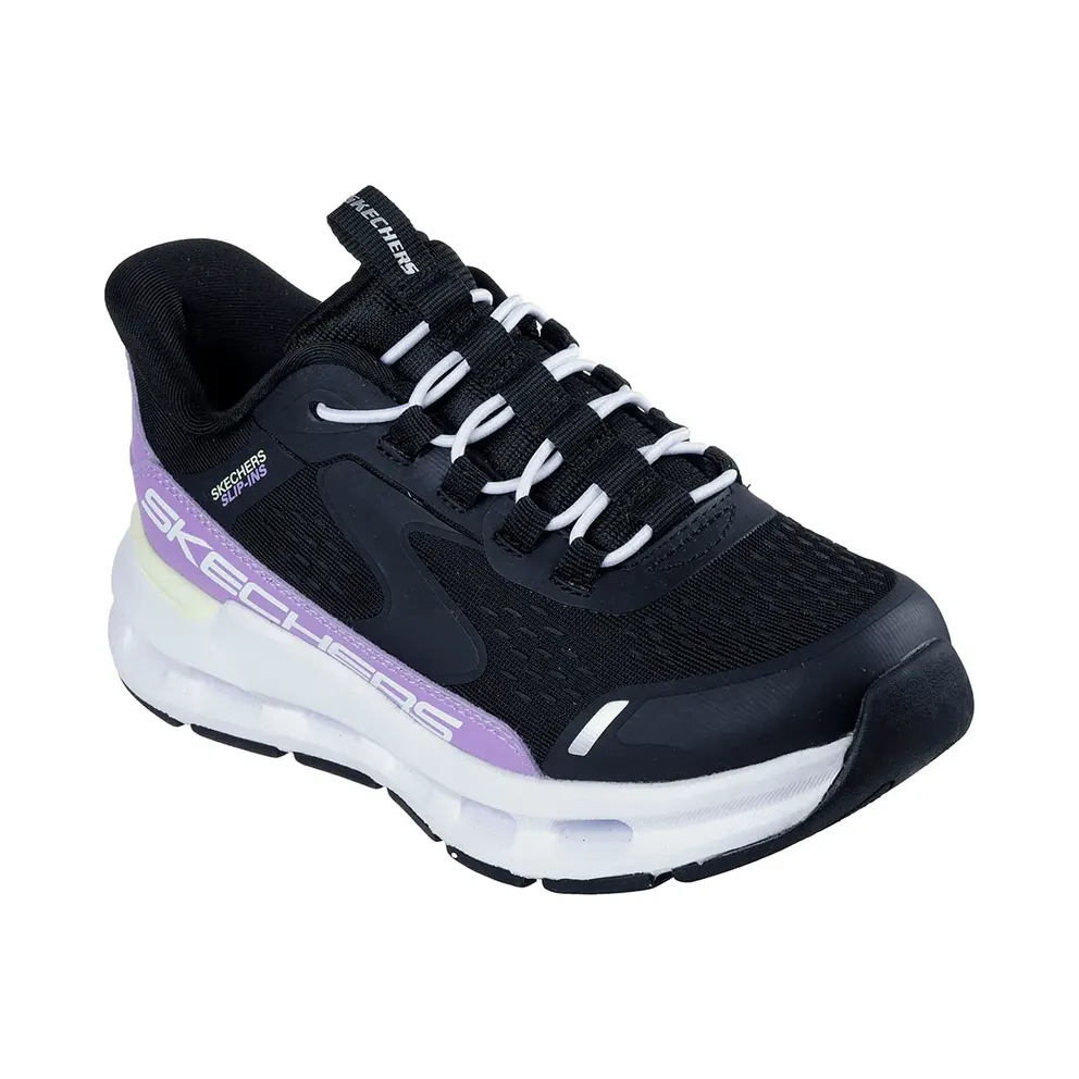 Skechers Glide-Step Schwarz (303654L-BKPR)