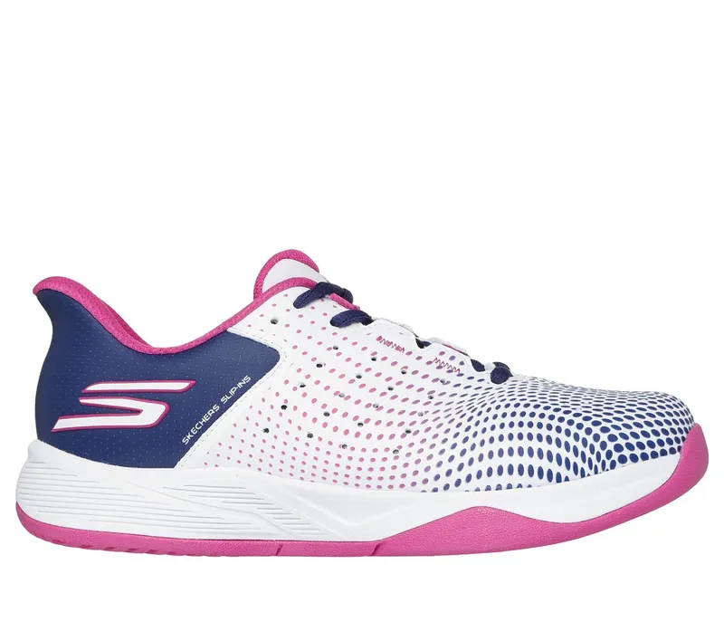 Skechers Slip-ins Relaxed Fit: Viper Court Reload Sneaker White/Marine