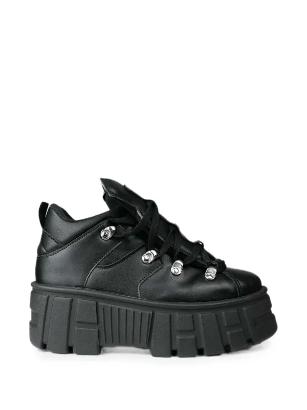 Altercore Logan platform lace-up – Black (LOGANBLACK)