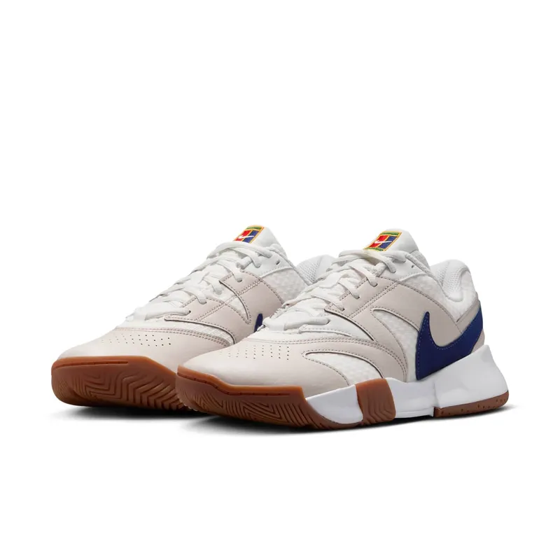 Nike Court Lite 4 Summit White Light Bone White Binary Blue (FD6575-102)