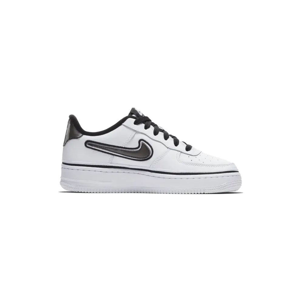 Nike Air Force 1 Low NBA White Black (GS) White/White-Black (AR0734-100)