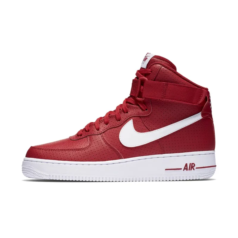 Nike Air Force 1 High Gym Red Perforated Gym Red/White (315121-606)