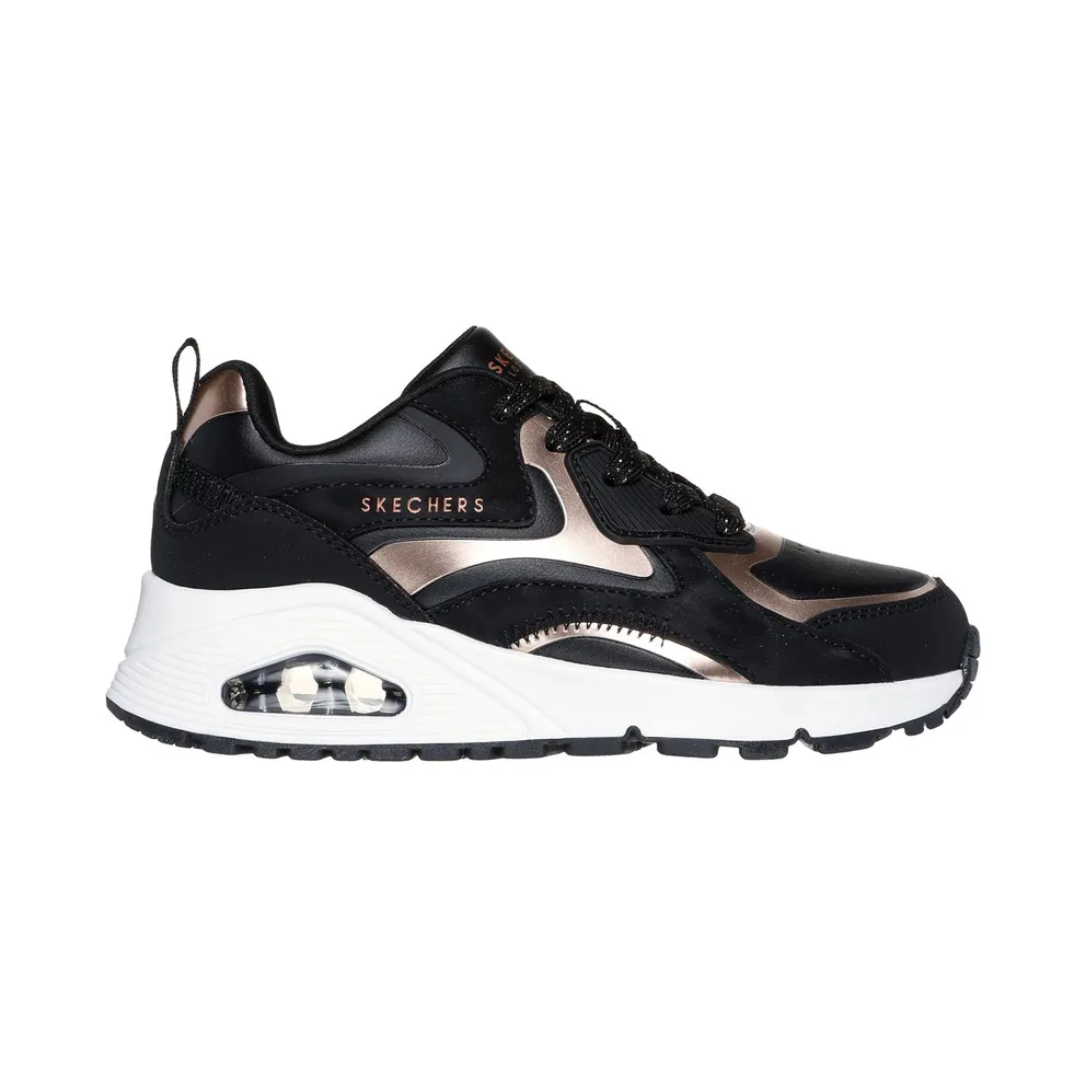 Skechers UNO Gen1 – Color Surge Sneaker Black/Roos Gold