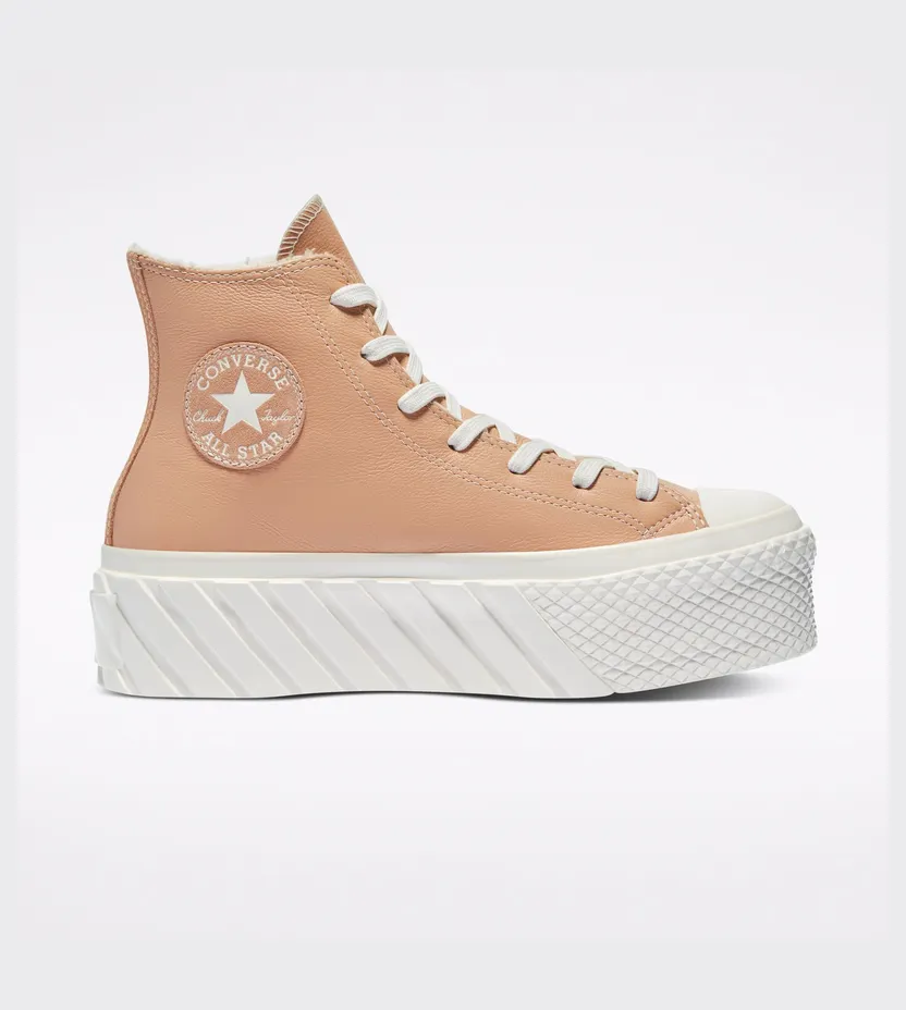 Converse Cozy Tones 2X Platform Chuck Taylor All Star Vachetta Beige/vintage White (573073C)