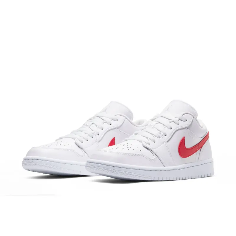 Jordan 1 Low White University Red (W) White/University Red-White (AO9944-161)