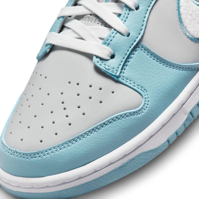 Nike Dunk Low Retro “Fleece Swoosh Worn Blue” (FB1871-011)