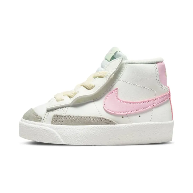 Nike Blazer Mid ’77 “Summit White / Coconut Milk / Honeydew / Pink Foam” (DA4088-106)