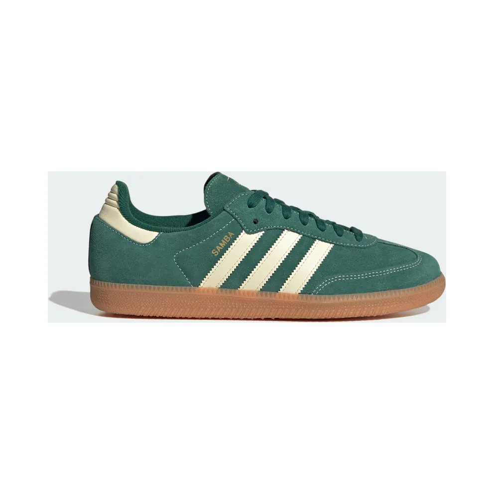 Adidas SAMBA OG Shoes Collegiate Green / Warm Vanilla / Gum (KK2274)