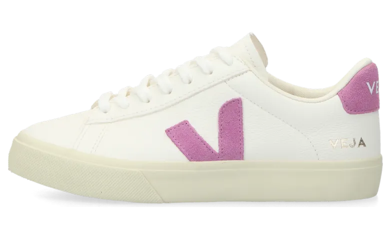 VEJA Campo Chromefree Leather (extra white / mulberry) – CP0503493