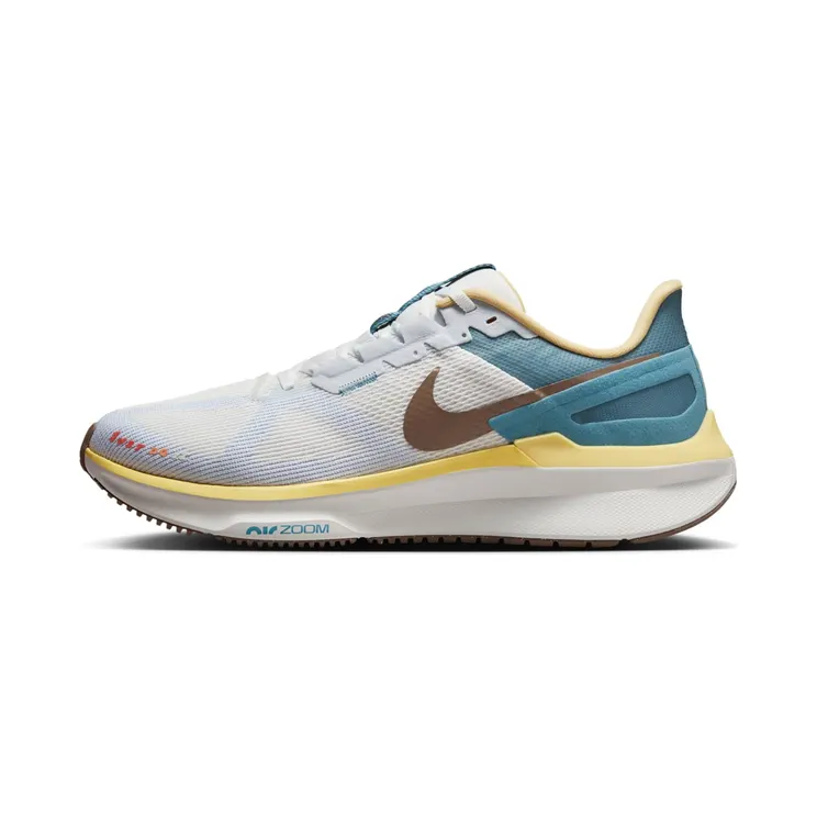 Nike Structure 25 “Summit White / Soft Yellow / Mink Brown” (HV5976-121)