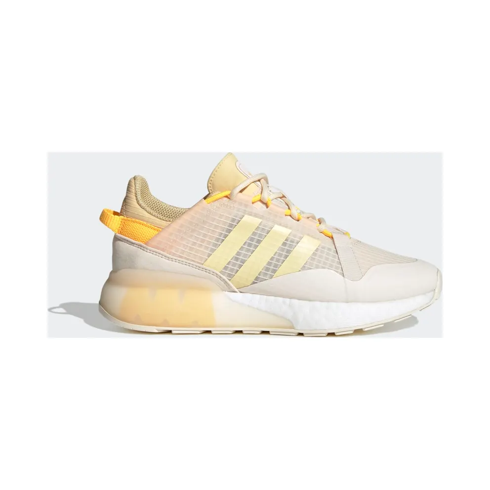 adidas ZX 2K Boost Pure Schuh Wonder White / Orange Tint / Solar Gold (GZ7875)