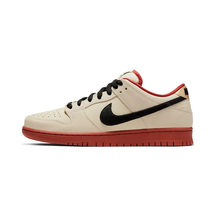 Nike SB Dunk Low Pro Hennessy “Muslin / Rugged Orange / Black” (BQ6817-100)