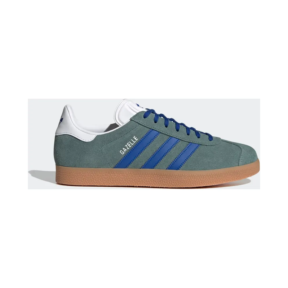 adidas Gazelle Schuh Hazy Emerald / Royal Blue / Gum (FX5493)
