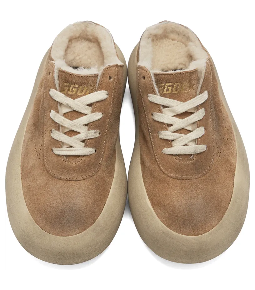 Golden Goose Brown Space-Star Sabot Sneakers (GWF00321.F002997.55353) (5)