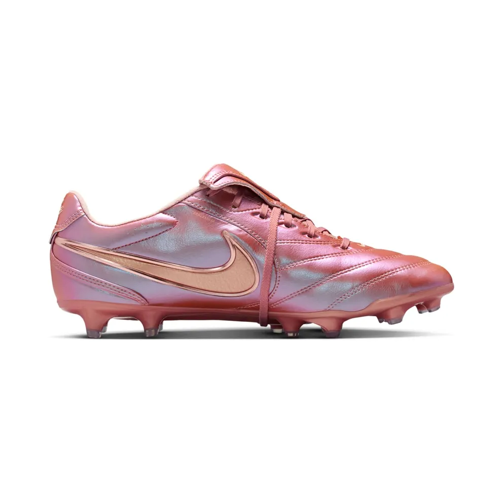 Nike Tiempo Ligera Pro FG LE “Metallic Red Bronze Rose Gold” (IO9607-960)