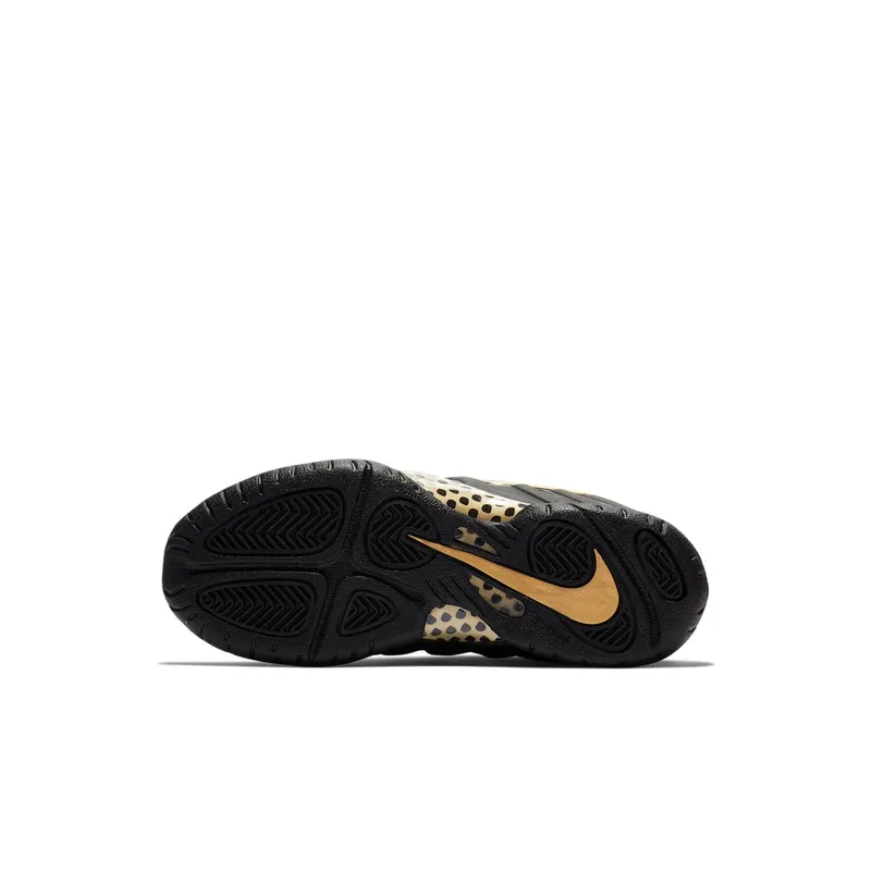 Nike Air Foamposite Pro Black Metallic Gold (PS) Black/Metallic Gold-Black (843755-010)