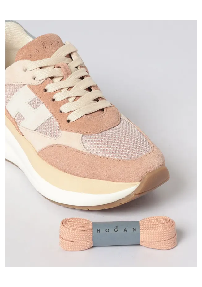 Hogan Maxi I Active Sneakers Pink (HXW7140GA40V0D0RVZ) (3)