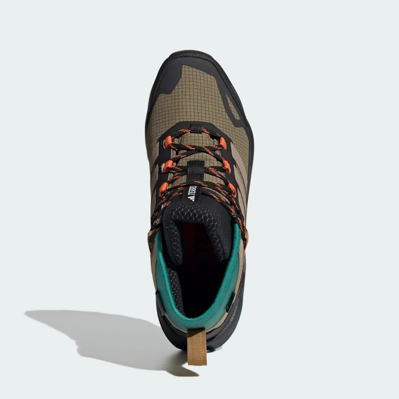 Adidas Terrex Skychaser AX5 Mid GORE-TEX CLIMAWARM+ Hiking Shoes Cardboard / Blanch Cargo / Pure Teal (JH7805)