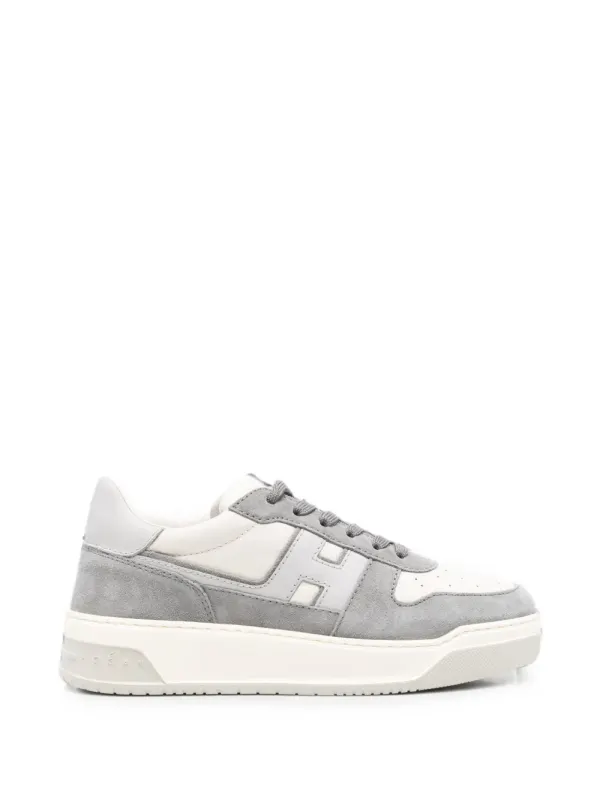 Hogan Sneakers met logopatch – Grijs (HXW7180GI00UHC)