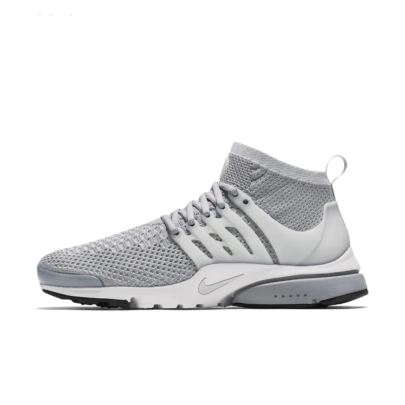 Nike Air Presto Ultra Flyknit “Wolf Grey / White / Black / Pure Platinum” (835570-002)