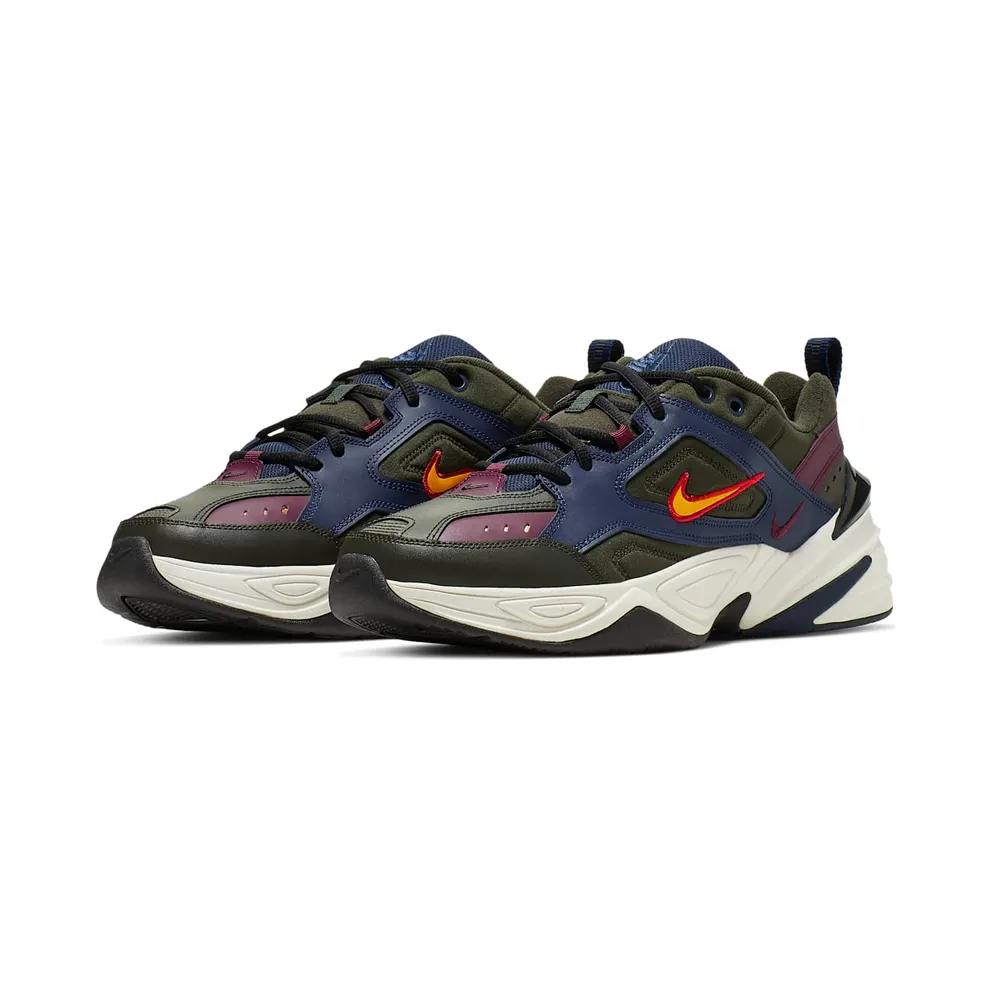 Nike M2K Tekno Midnight Navy Bordeaux Midnight Navy/University Gold-Bordeaux-Seqouia-University Red-Sail (AV4789-401)