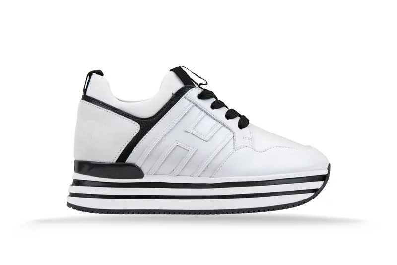 Hogan Midi Platform “White/Black” (HXW4830DA30 ODK)