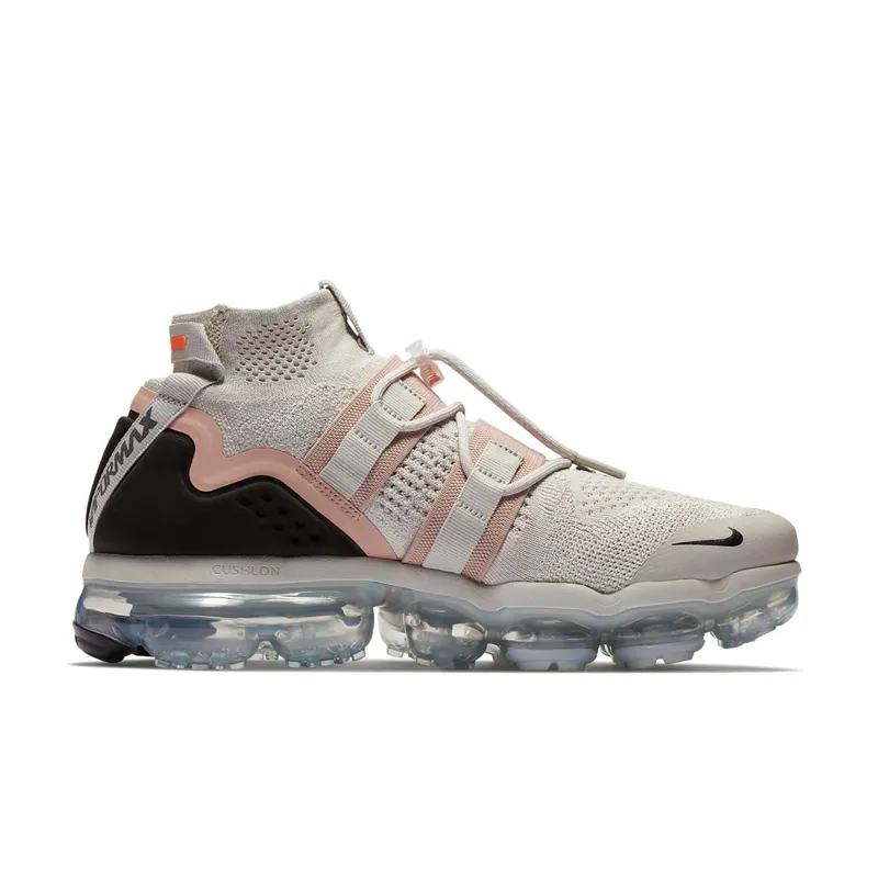 Nike Air VaporMax Utility Light Bone Light Bone/Summit White-Total Orange-Black (AH6834-002)