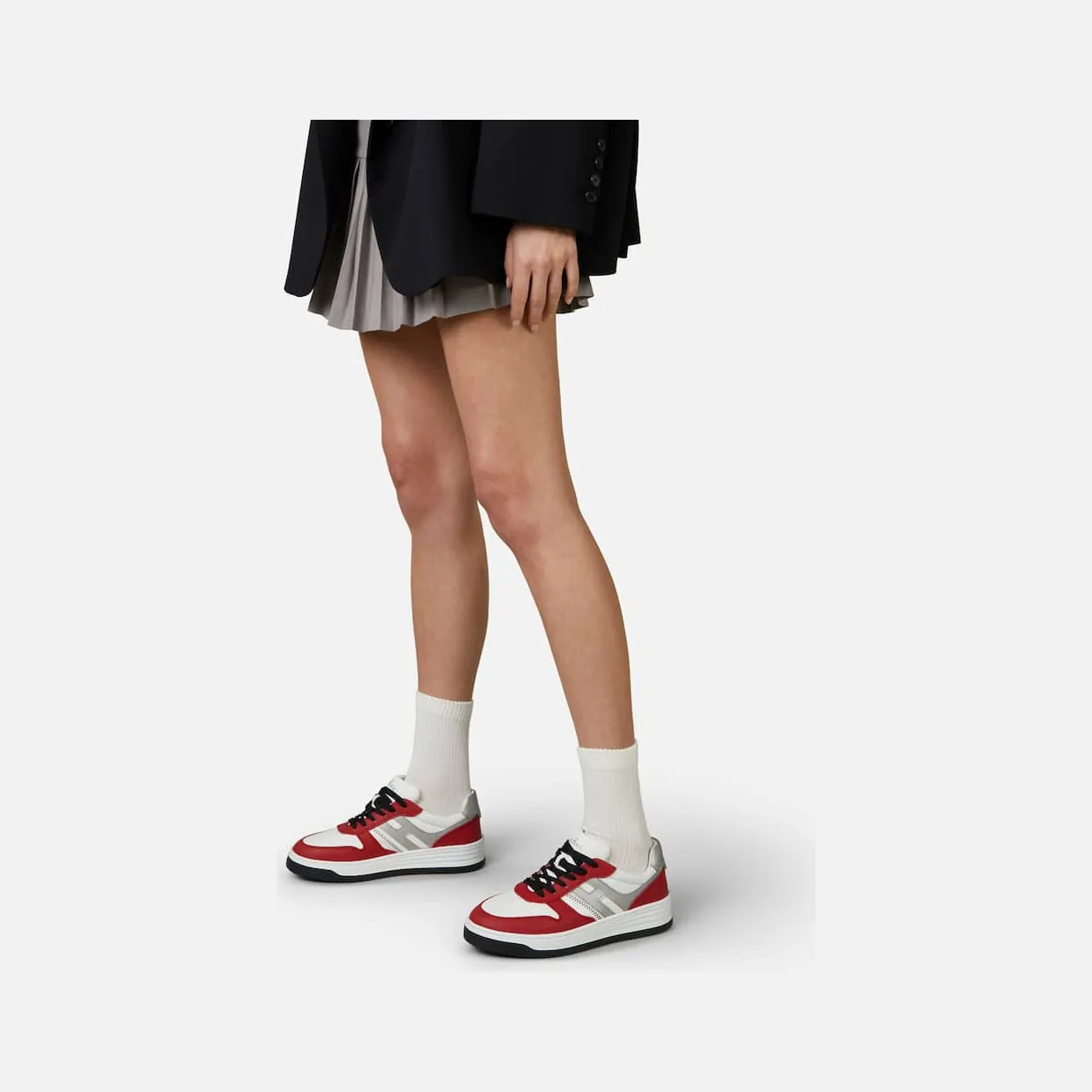Sneakers Hogan H630 White Red (HXW6300EU53OI50PD9) (6)