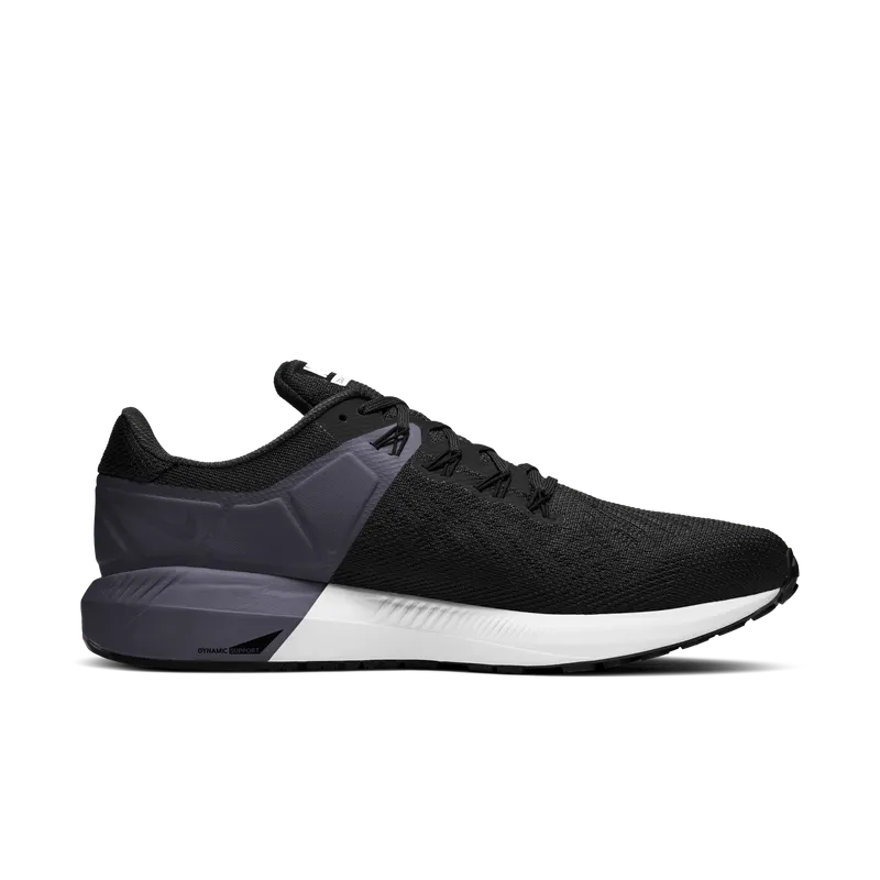 Nike Air Zoom Structure 22 Black Black Gridiron White (AA1636-002)