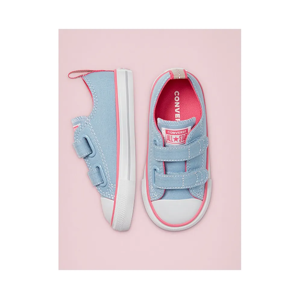 Converse Converse Color Easy-On Chuck Taylor All Star Low Top Sea Salt Blue/bold Pink/white (770412C)