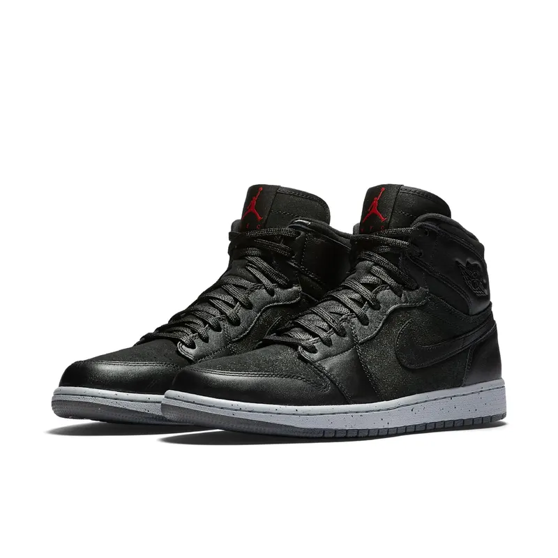 Jordan 1 Retro NYC Black/Gym Red-Wolf Grey (715060-002)