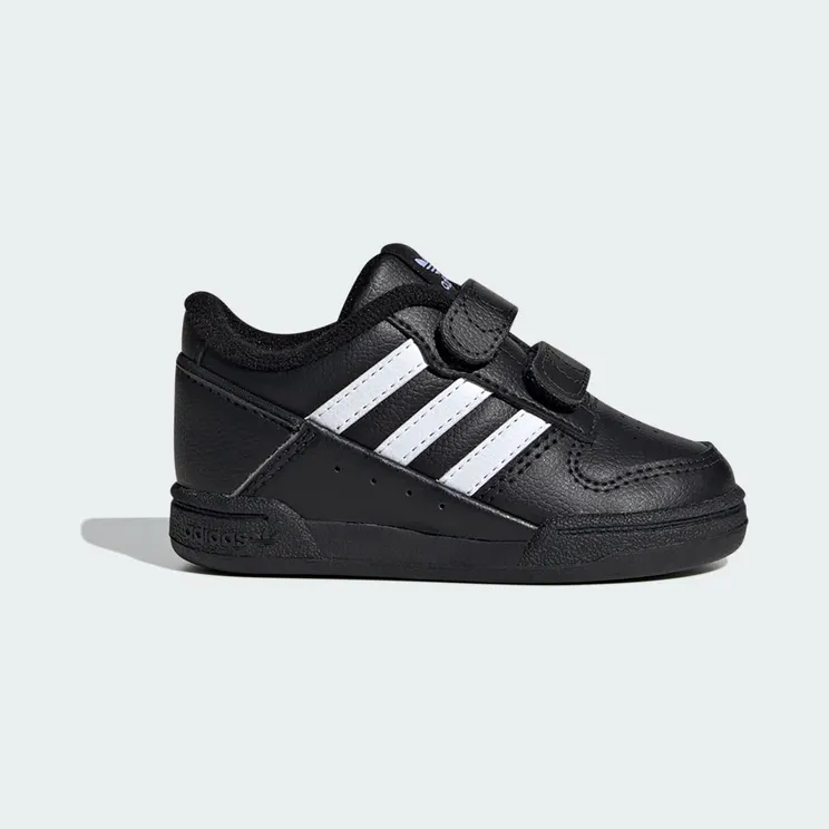 adidas Team Court 2.0 Str Comfort Closure Shoes Kids “Core Black / Cloud White / Cloud White” (ID6636)
