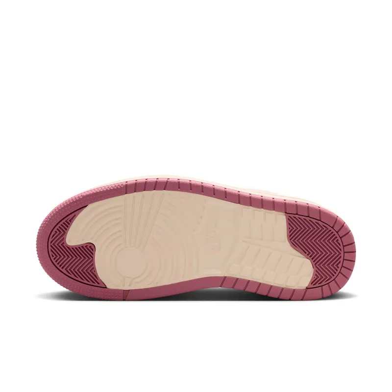 Jordan 1 Low Triple Stack Womens “Pale Ivory Iced Carmine” (HV8288-101)