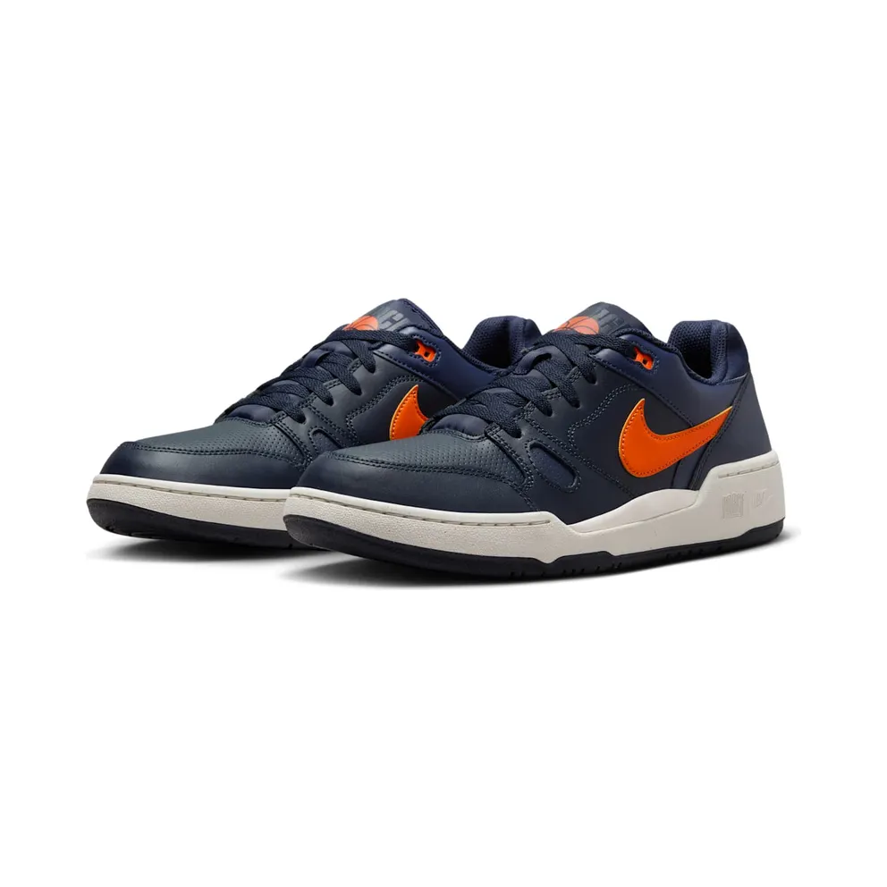 Nike Full Force Low “Dark Obsidian Obsidian Phantom Safety Orange” (FB1362-400)