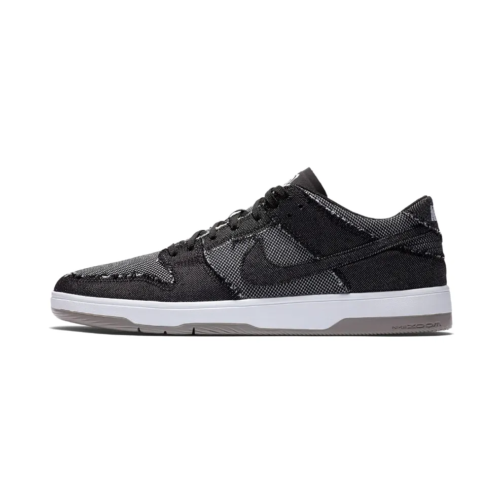 Nike x Medicom Toy Bearbrick Denim Zoom Dunk Low Elite QS Skateboarding (877063-002)
