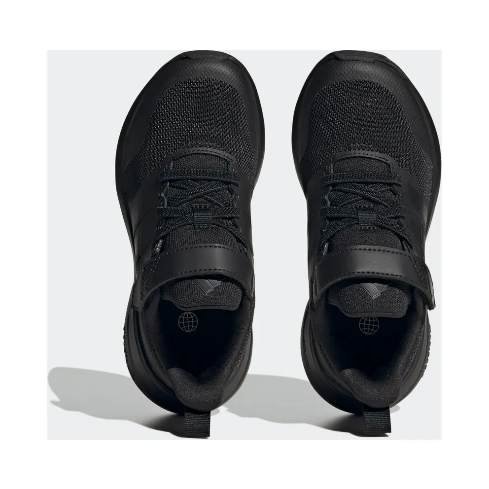 Adidas Fortarun 2.0 Cloudfoam Sport Running Elastic Lace Top Strap Core Black / Core Black / Carbon (HP3118)
