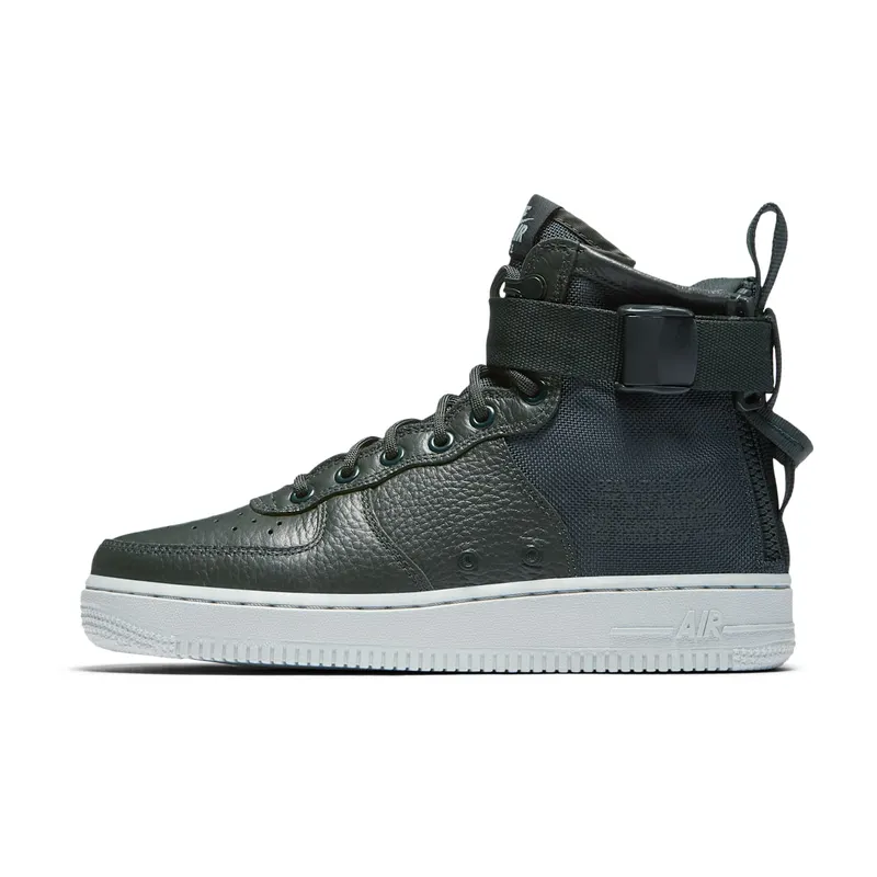 Nike  SF Air Force 1 Mid Outdoor Green (W) Outdoor Green/Outdoor Green-Light Pumice (AA3966-300)